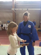 Jasmine Aho kesällä 2016 Pajulahden Judoleirillä